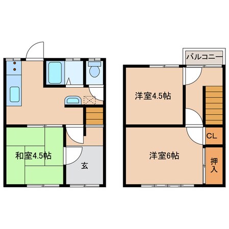 フレンド福知山の物件間取画像